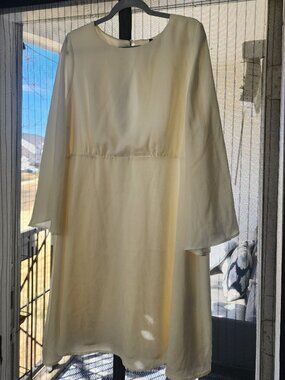Modcloth White Dress 2x